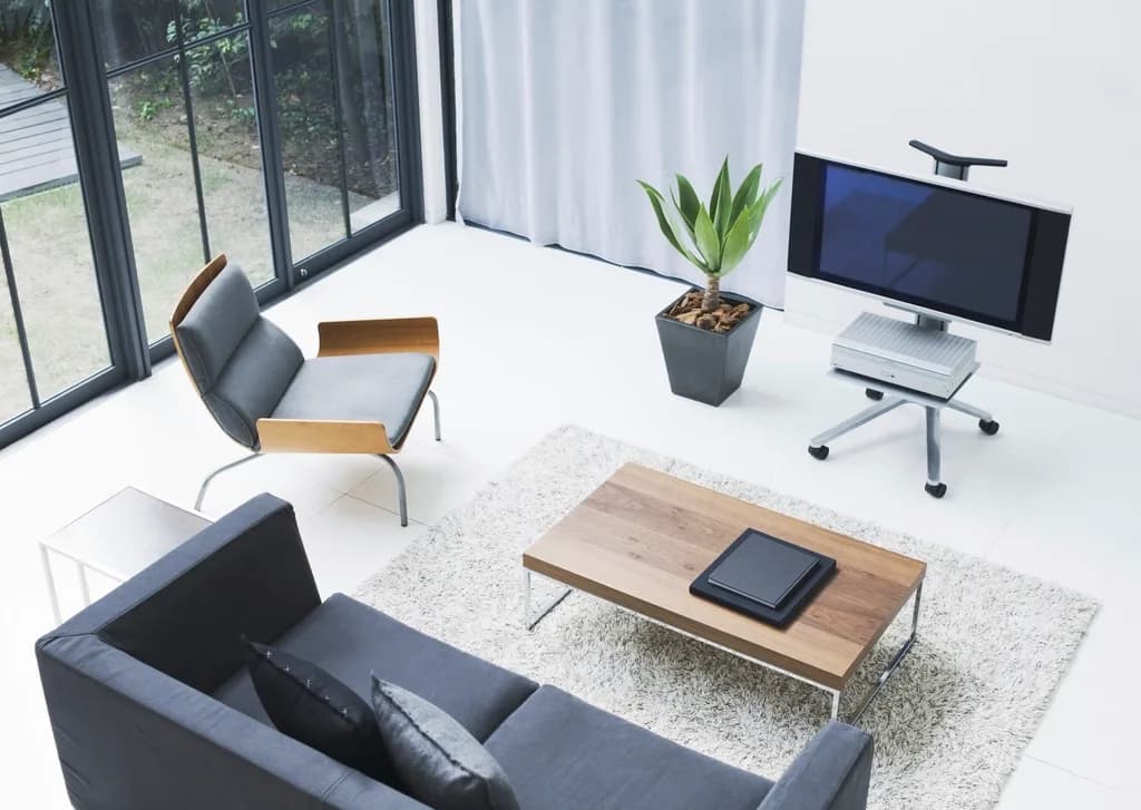 Free modern living room interior